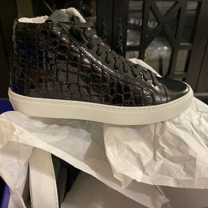 P448 Star Sneaker Fantasy Croc Embossed Hightop
